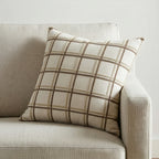Window Panel Chenille Pillow | 20“x20"