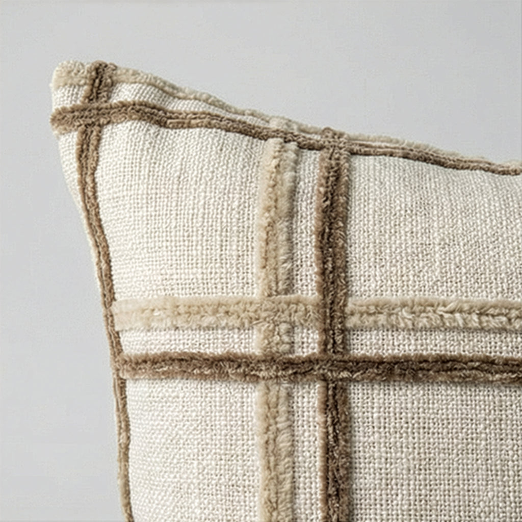 Window Panel Chenille Pillow | 20“x20"