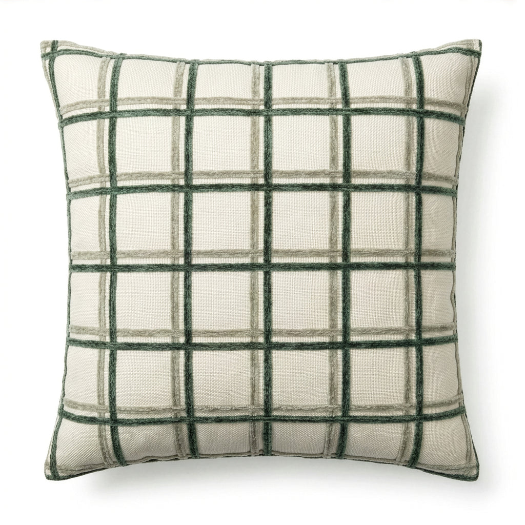 Window Panel Chenille Pillow | 20“x20"