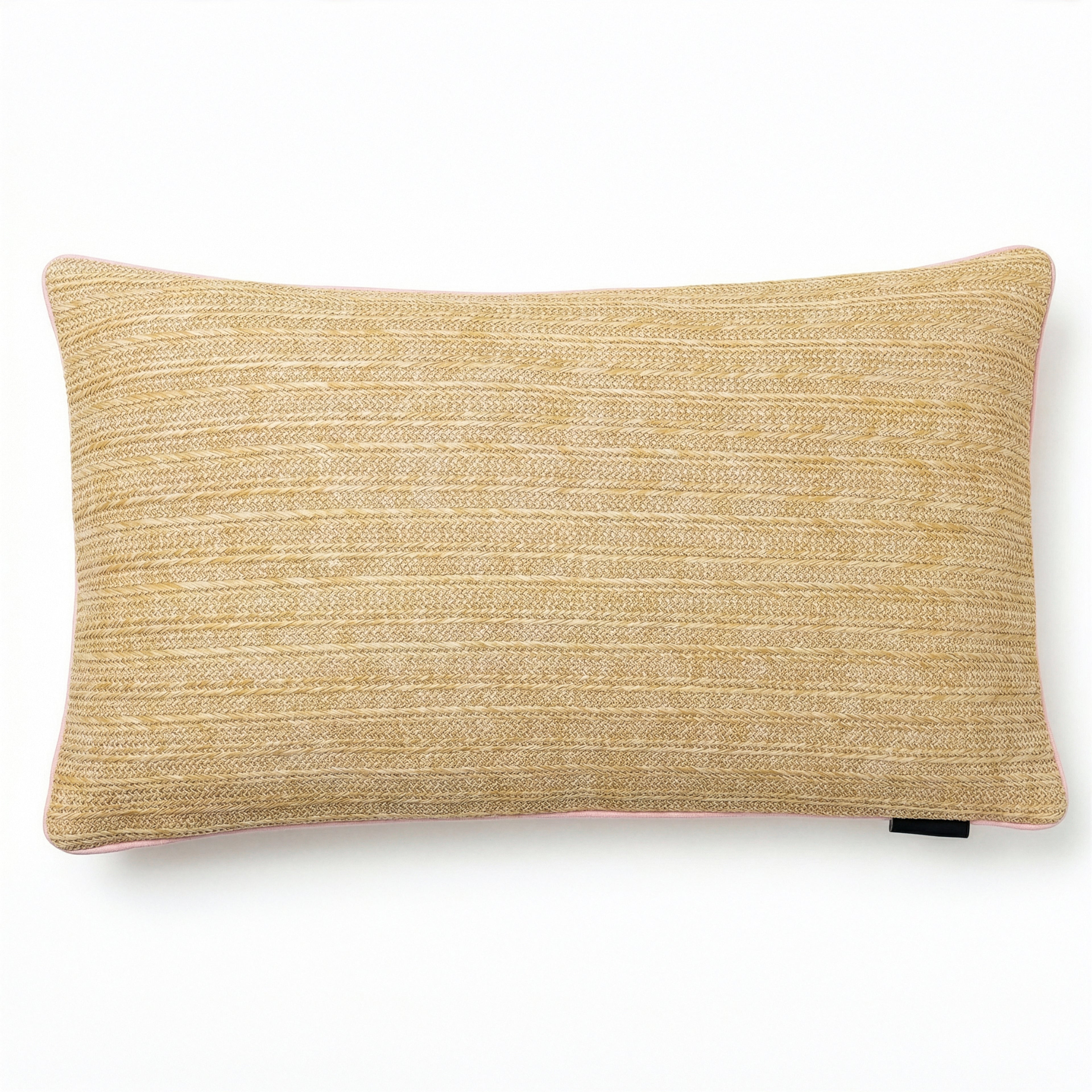 Outdoor Pickle Ball Raffia Pillow | 14"x24"