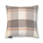 Celine Plaid Chenille Throw Pillow | 20"x20"