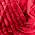 Ribbed Faux Fur Throw Blanket | 50"x70"