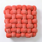 Sophia Square Knot Pillow | 12"x13"x4.5"