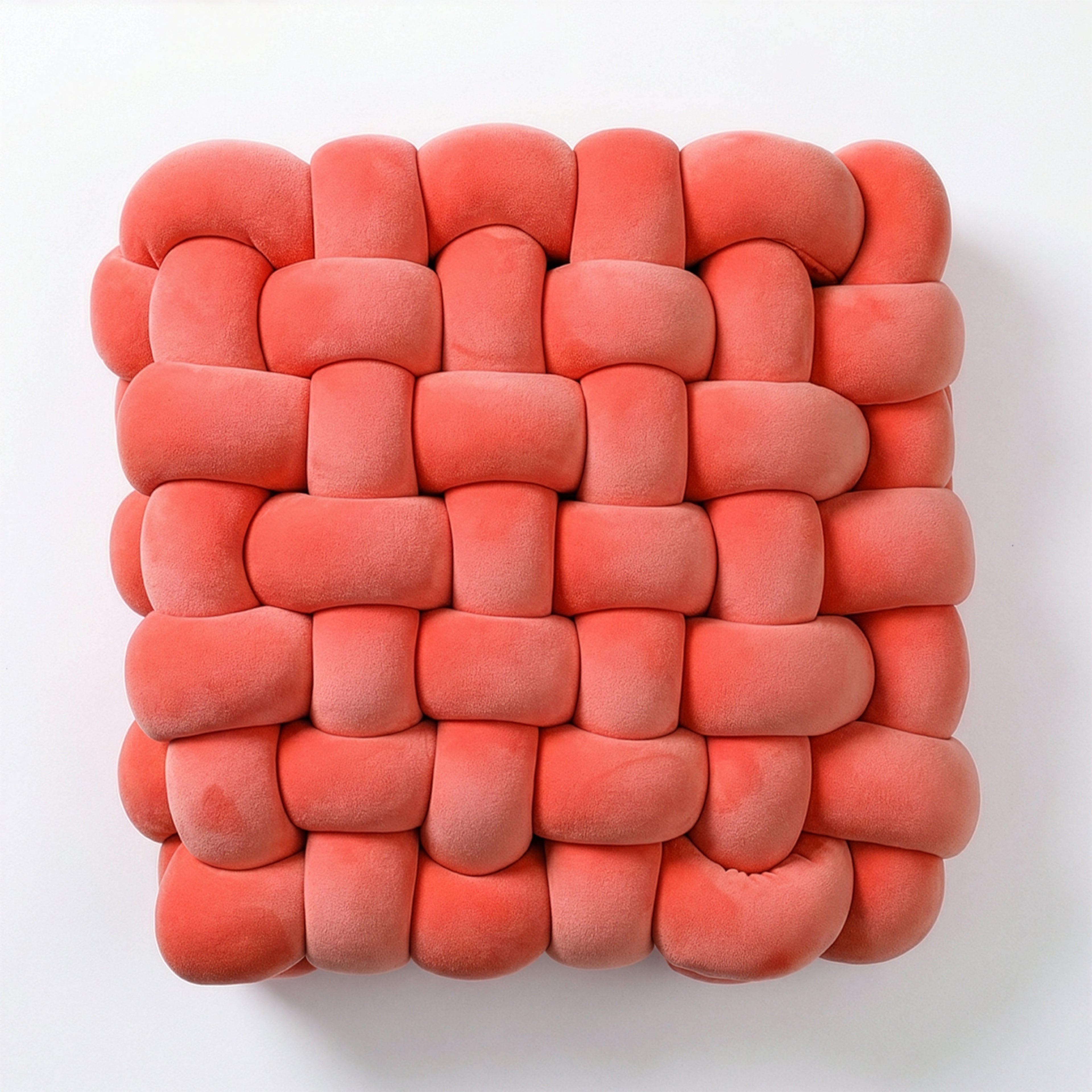 Sophia Square Knot Pillow | 12"x13"x4.5"