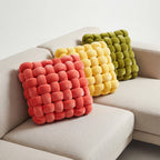 Sophia Square Knot Pillow | 12"x13"x4.5"