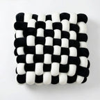 Sophia Two Toned Square Knot Pillow | 12"x13"x4.5"
