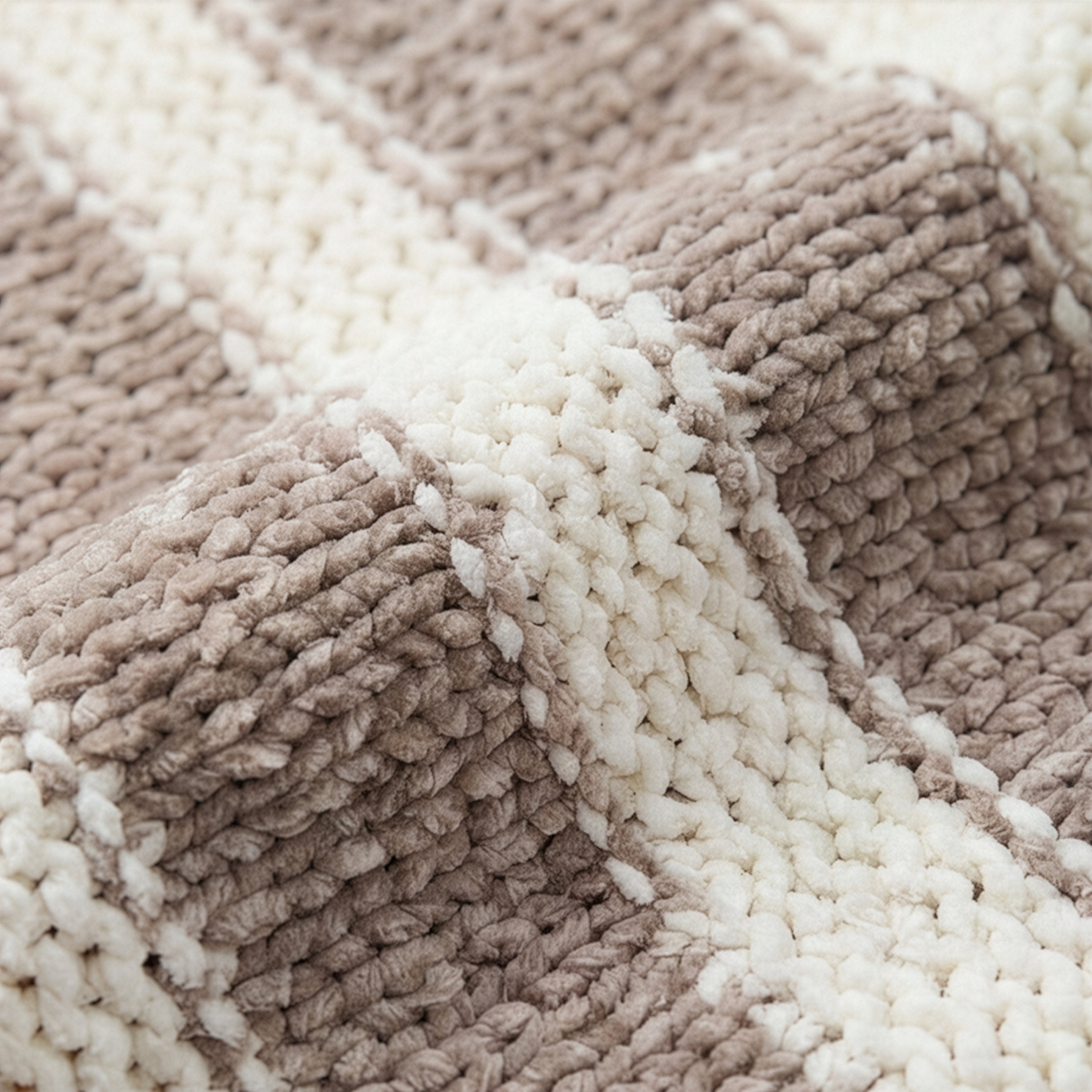 Striped Knit Throw Blanket | 50" x 70"