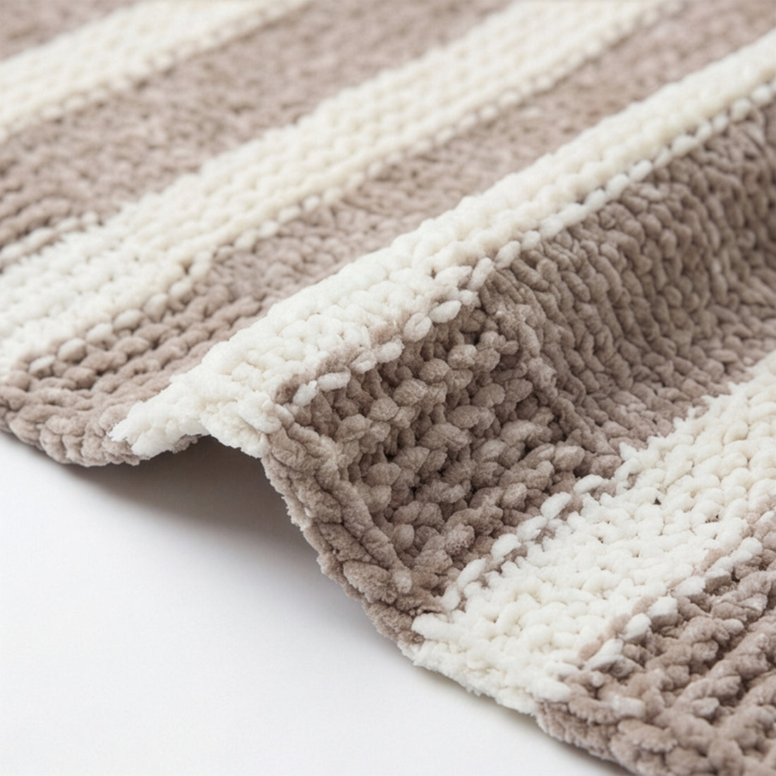 Striped Knit Throw Blanket | 50" x 70"