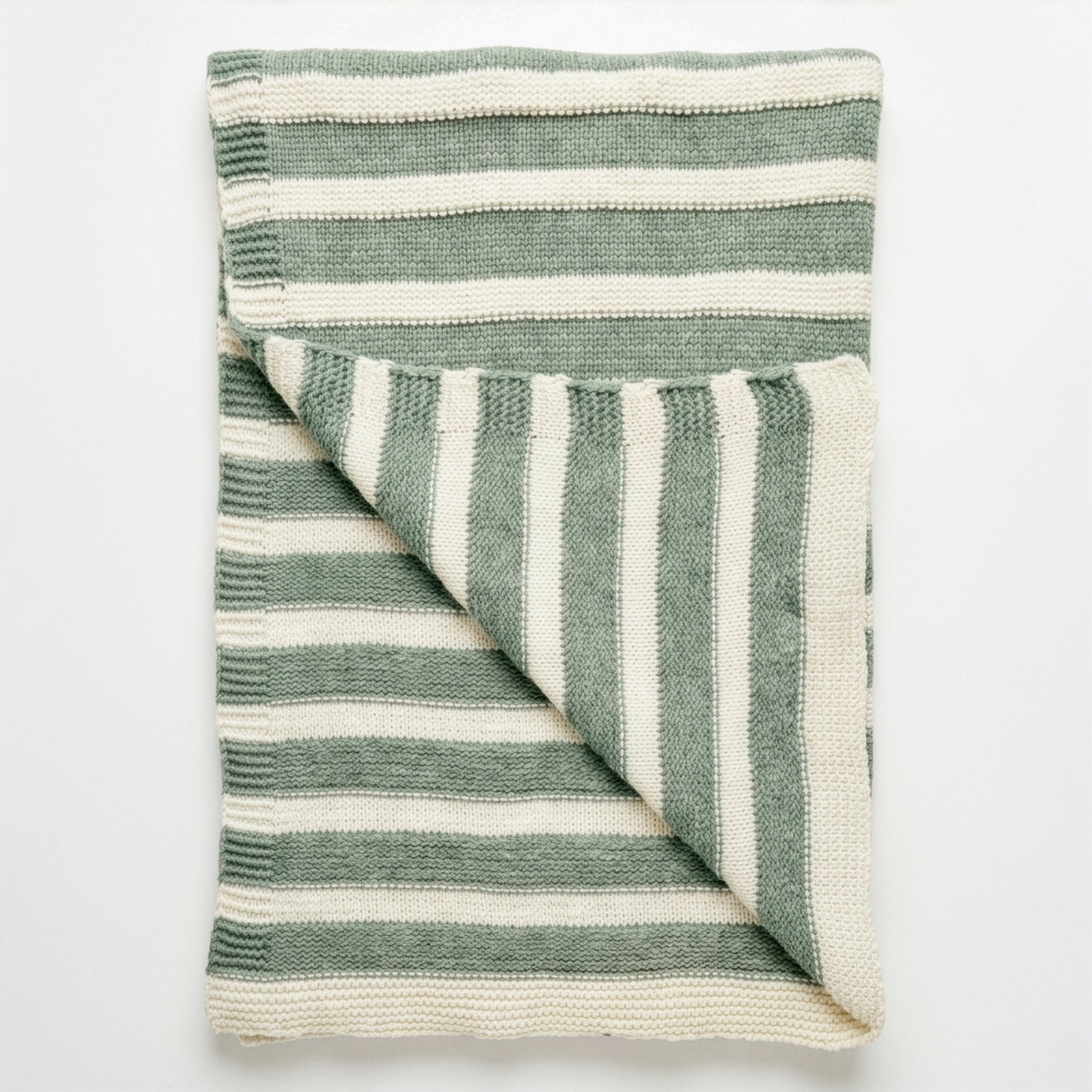 Striped Knit Throw Blanket | 50" x 70"