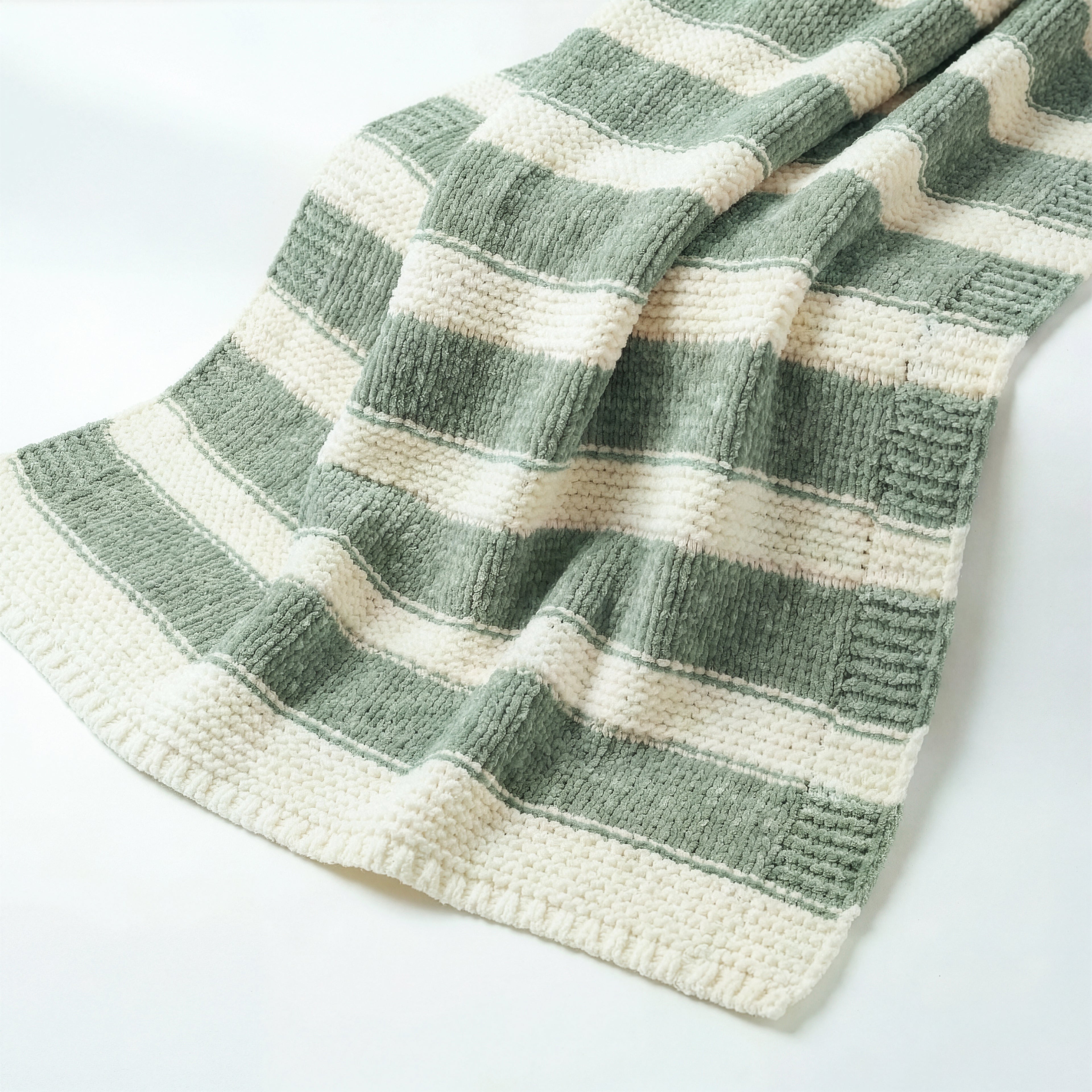 Striped Knit Throw Blanket | 50" x 70"