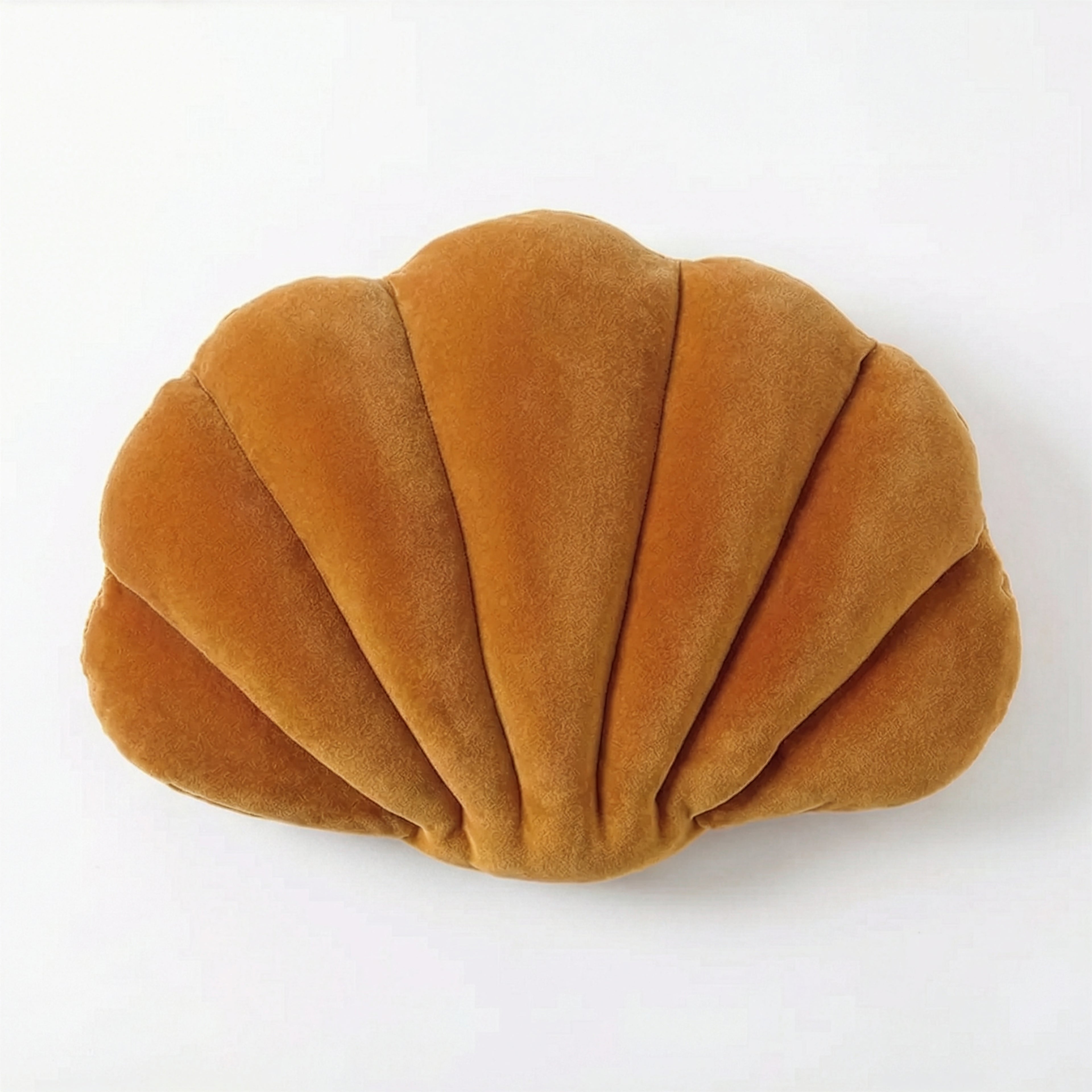 Shell Shaped Throw Pillow | 17" x 12"