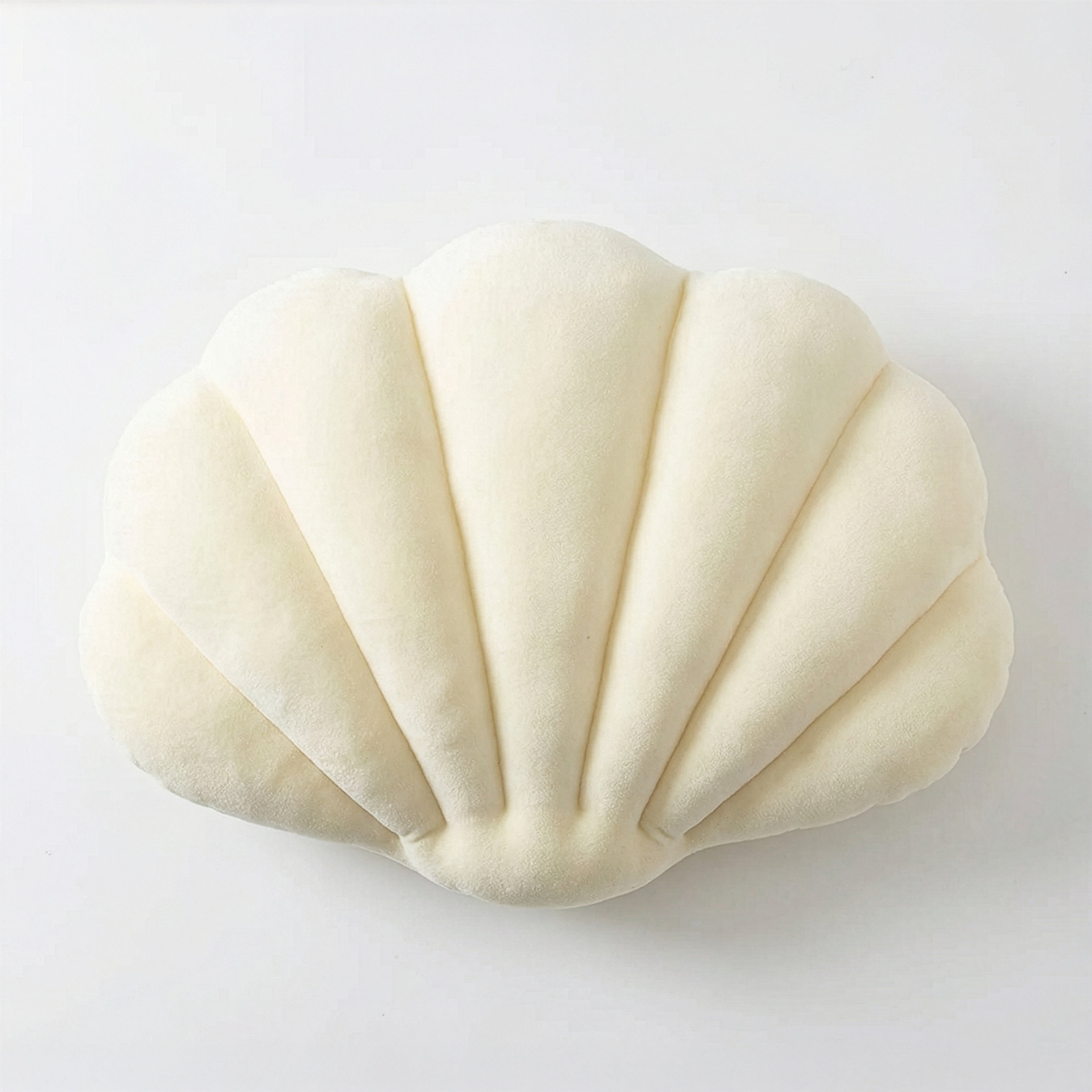 Shell Shaped Throw Pillow | 17" x 12"