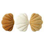 Shell Shaped Throw Pillow | 17" x 12"