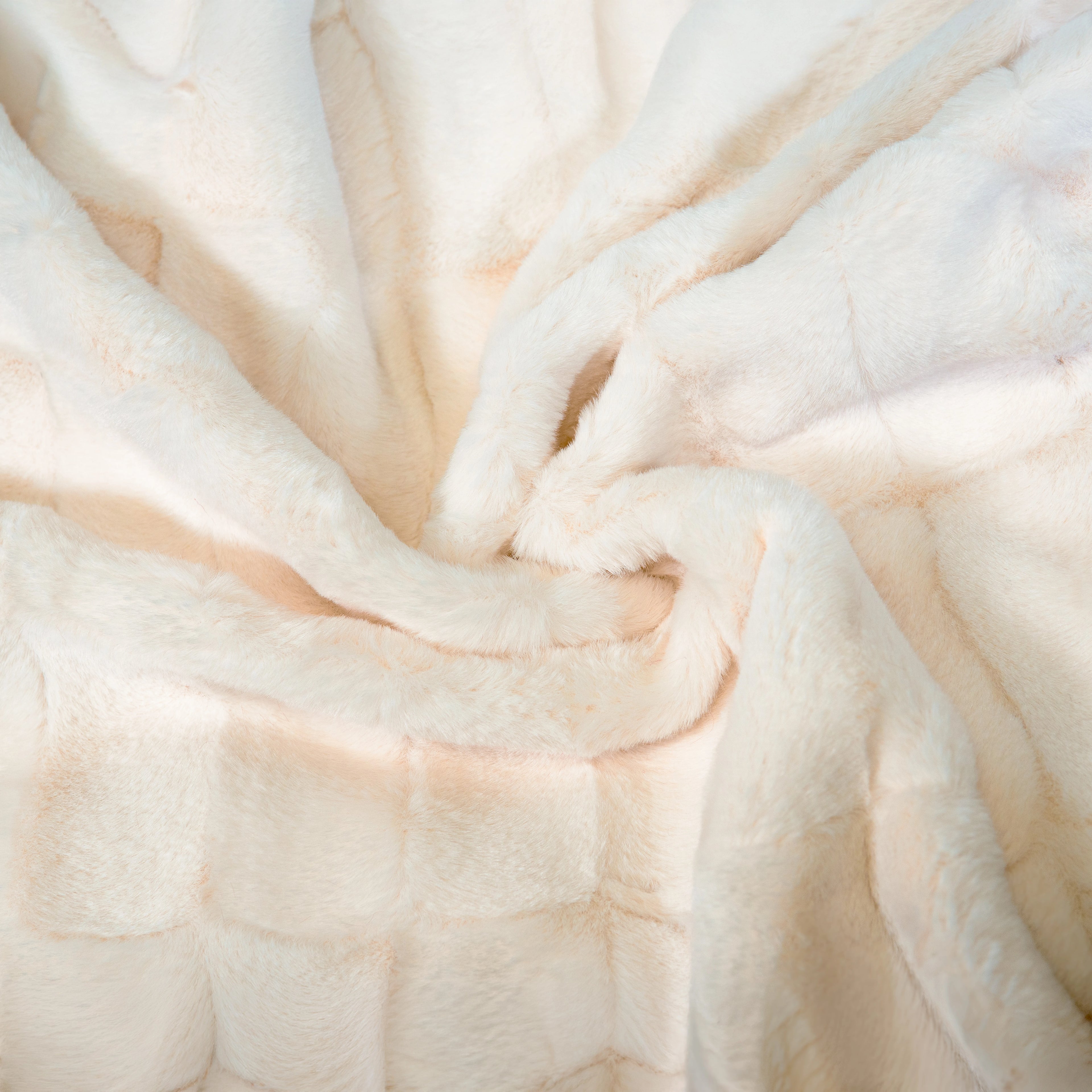 Lindsay Faux Fur Throw Blanket | 50"x70"