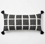 Zander Indian Handcrafted Throw Pillow Cover | 14" x 36"