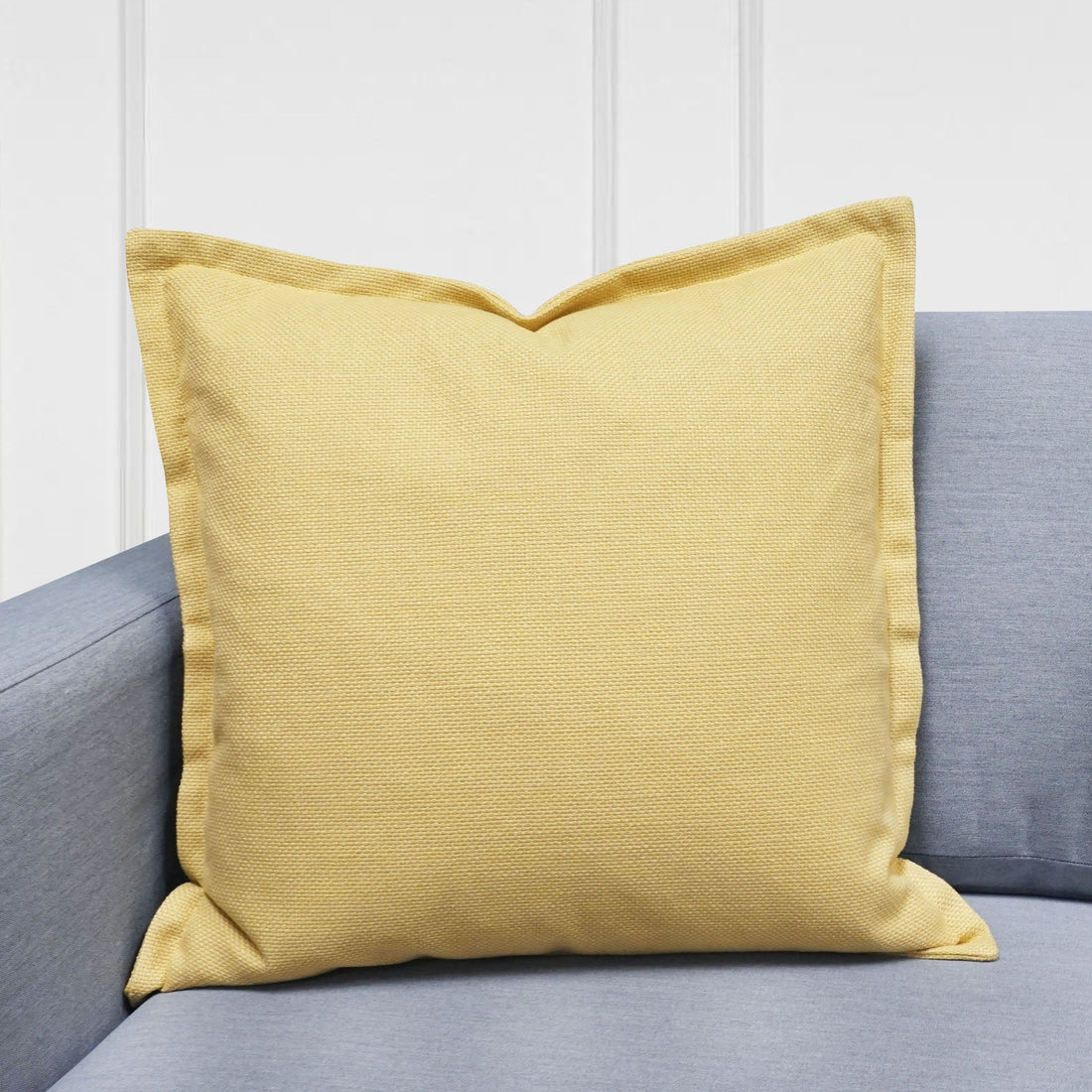 Laguna Solid Linen Look Throw Pillow Cover | 20" x 20"