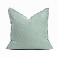 Set of 2 Linen Whip Stitch Throw Pillow | 20" x 20"