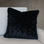Morgan Faux Fur Throw Pillow Cover | 20" x 20"