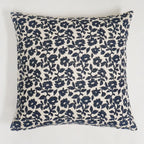 Flora Flower Print Throw Pillow Cover | 20" x 20"
