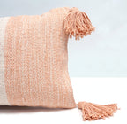 Zara Indian Throw Pillow Cover | Blush | 12" x 20"
