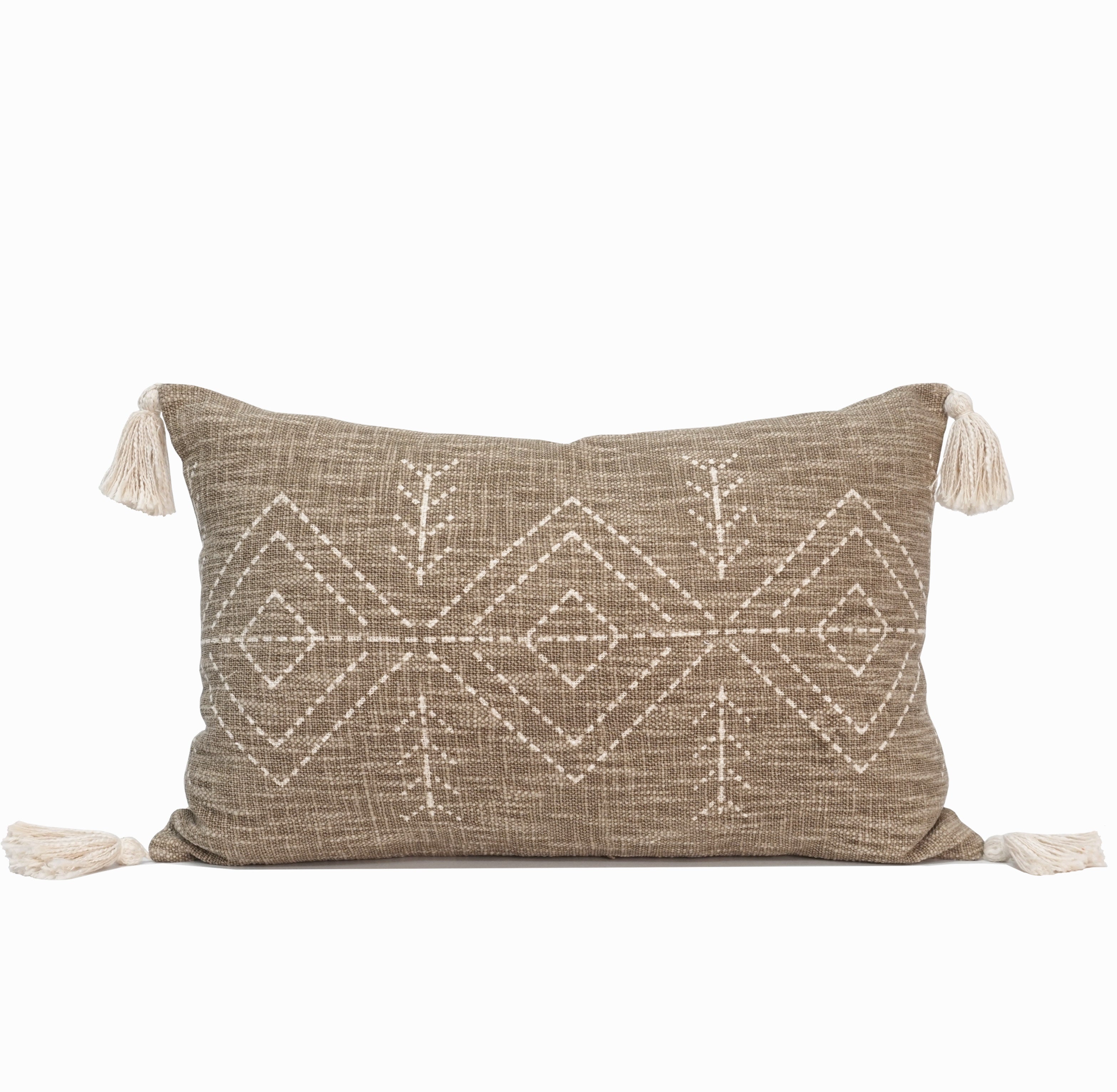 Frida Indian Throw Pillow Cover | 16"x 24"