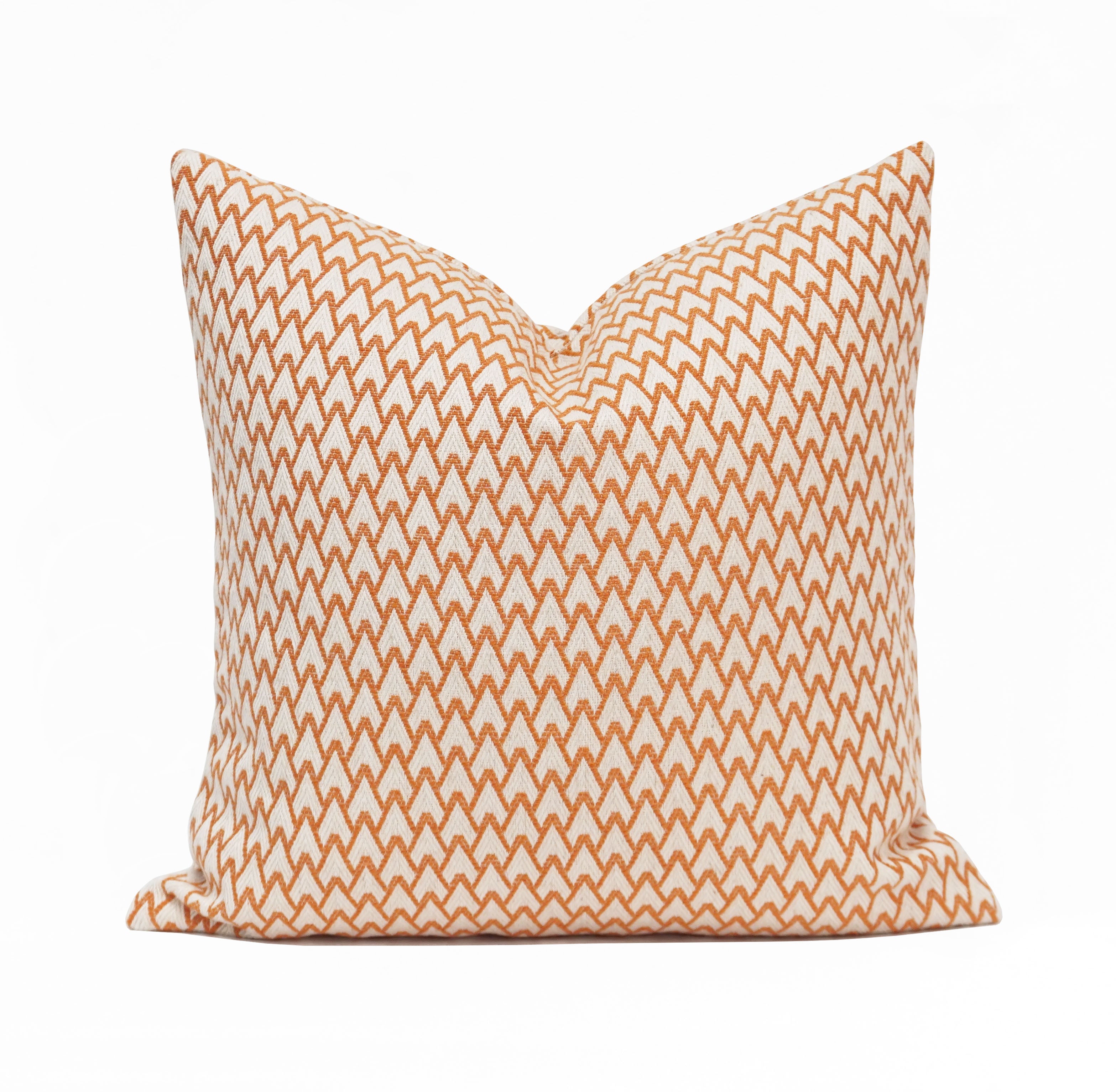 Carmel Jacquard Throw Pillow Cover | 18" x 18"