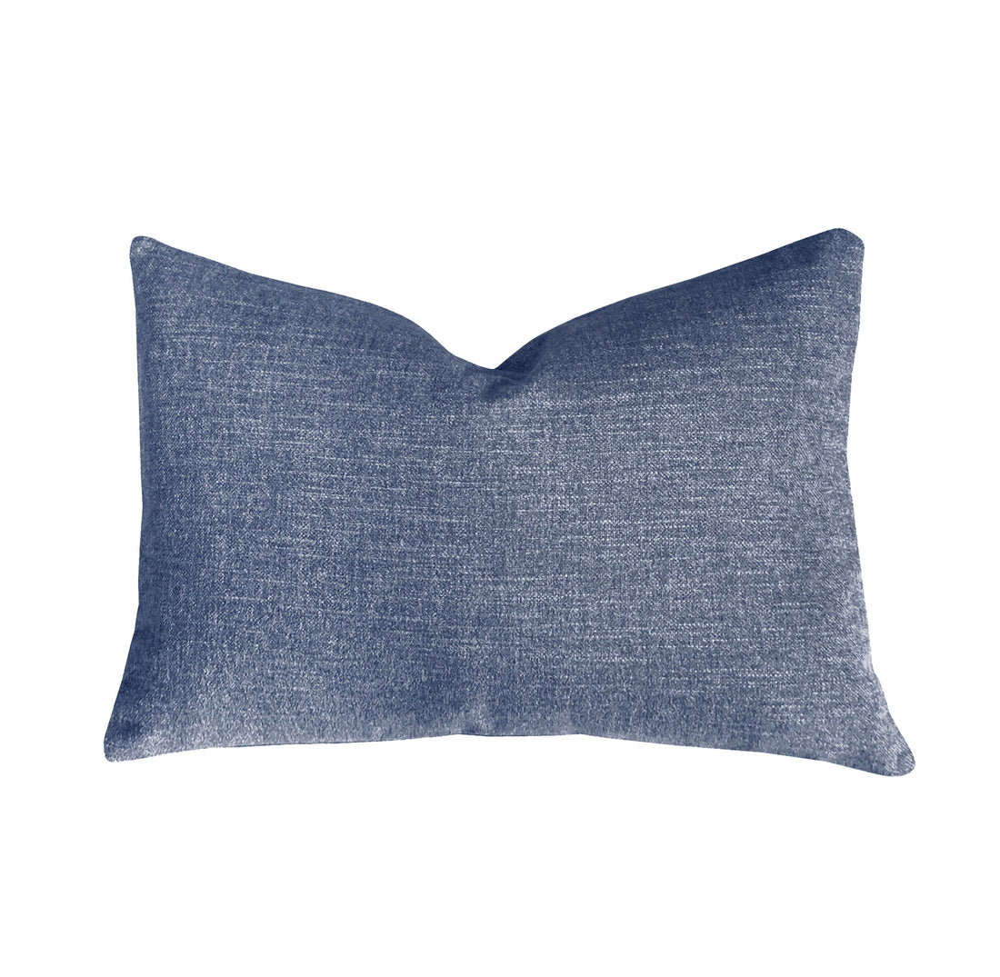 Vidara Chenille Lumbar Throw Pillow Cover | 14" x 20"