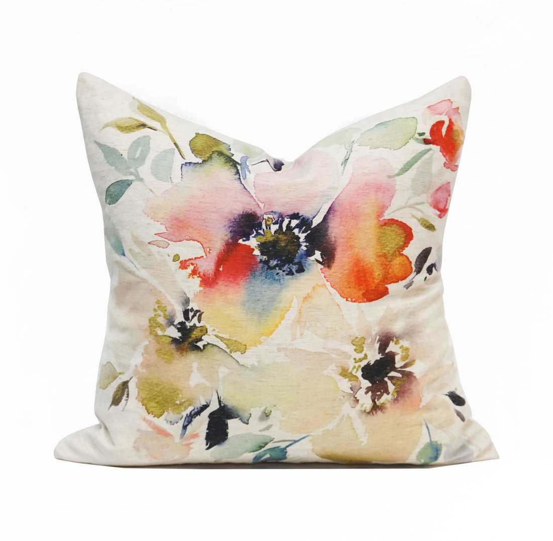 Bianca Rosen Cover | Soft Florals | 20"x 20"