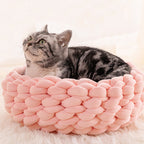 Handwoven Knit Pet Bed/Mat | 35cm/13.7in | Small