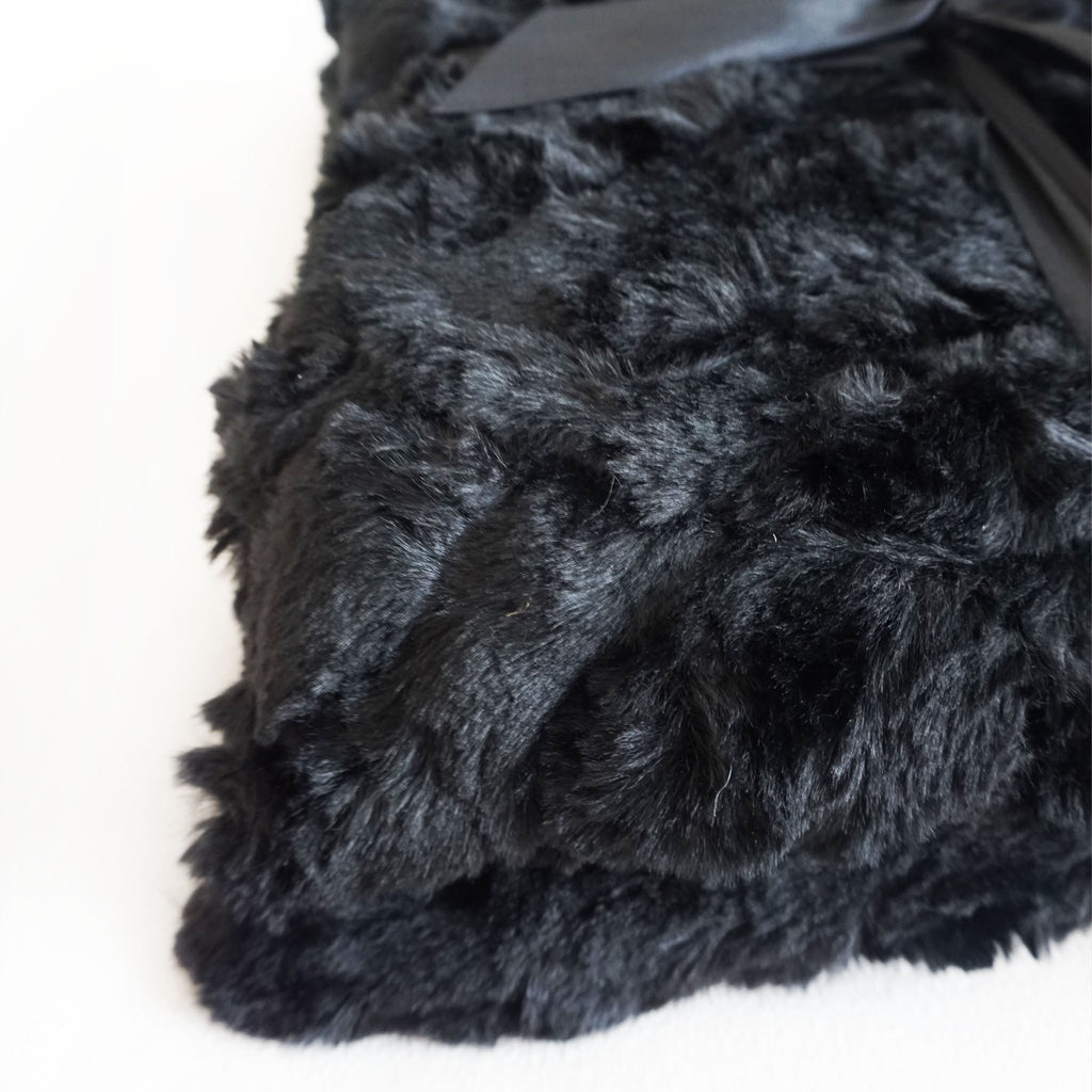 Morgan Faux Fur Throw Pillow Cover | 20" x 20"