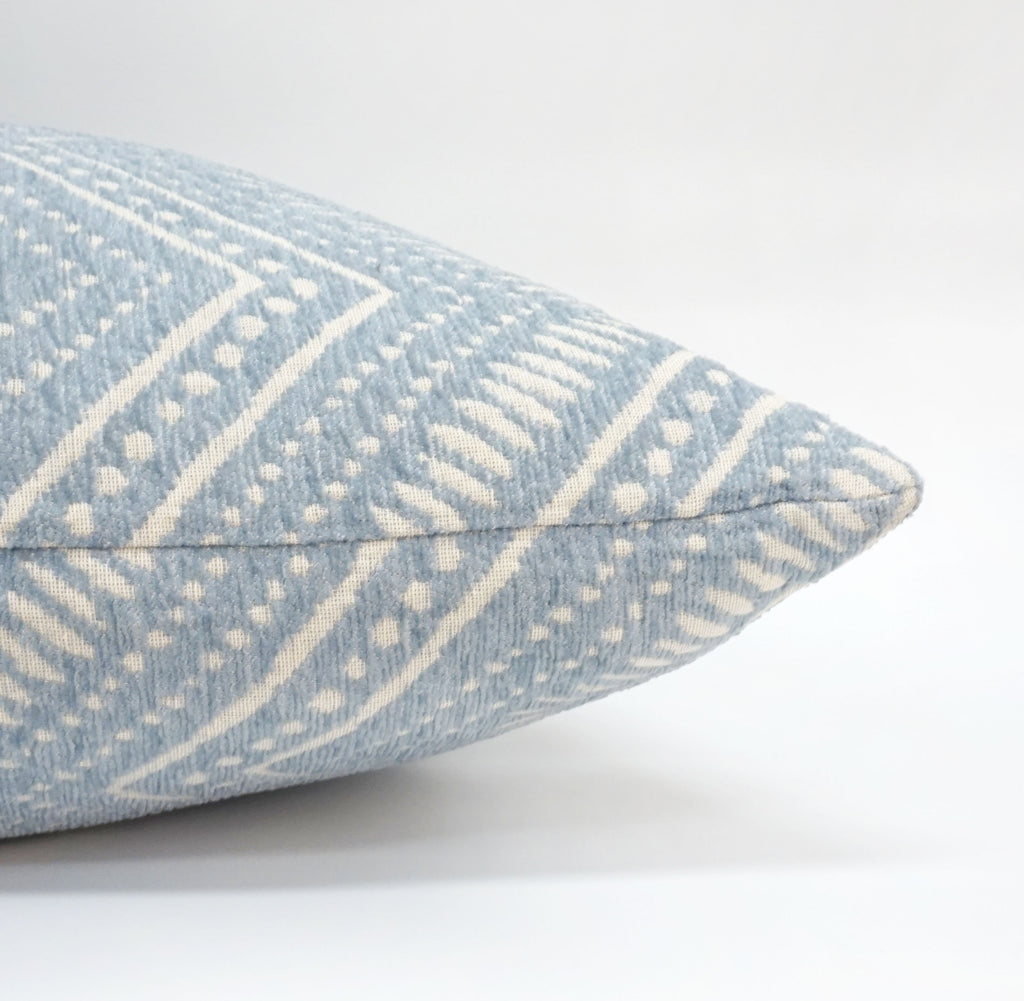 Sahara Chenille Jacquard Throw Pillow Cover | 20" x 20"