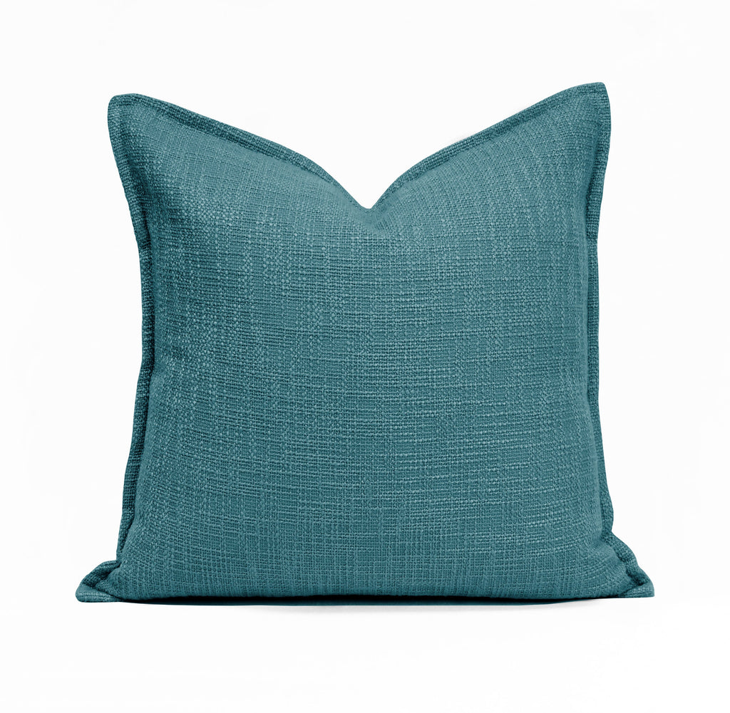 Set of 2 Basely Linen Look Throw Pillow Cover | 20" x 20"