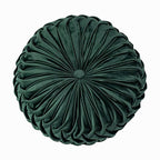 Dolce Round Pleated Pillow | 15"