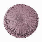 Dolce Round Pleated Pillow | 15"