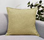 Set of 2 Basely Linen Look Throw Pillow Cover | 20" x 20"