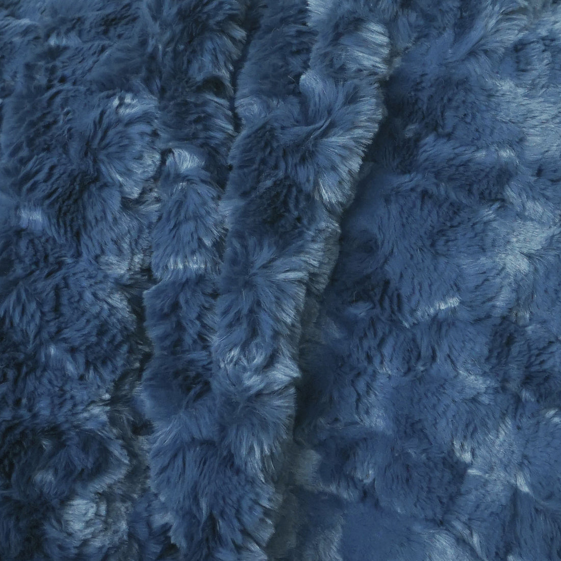 Morgan Faux Fur Throw Pillow | Moonlit Ocean | 20" x 20"