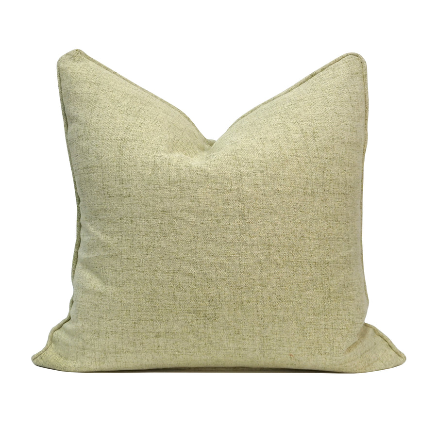 Set of 2 Ruby Linen Blend Throw Pillow | 20" x 20"