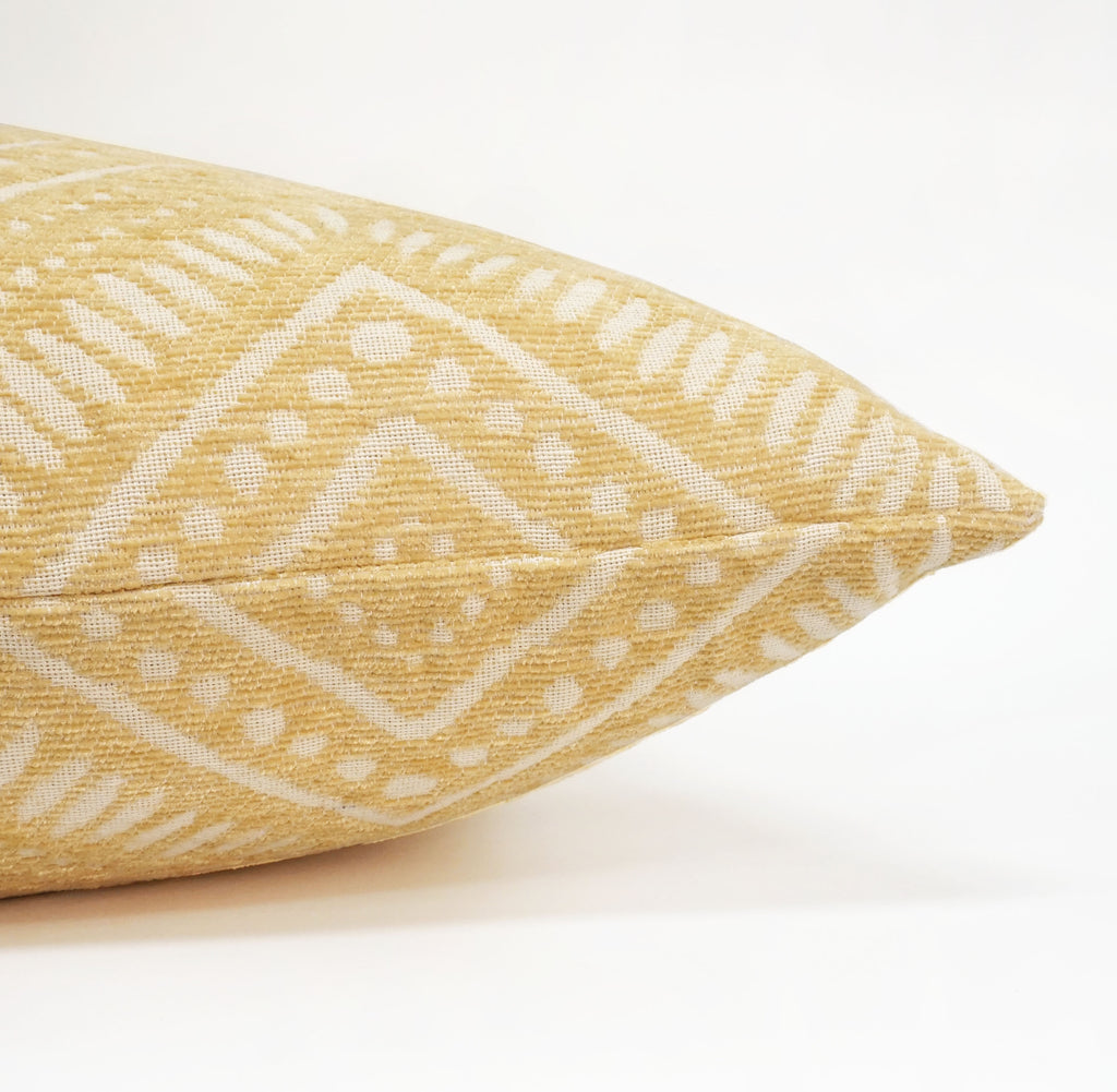 Sahara Chenille Jacquard Throw Pillow Cover | 20" x 20"