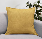 Set of 2 Basely Linen Look Throw Pillow Cover | 20" x 20"