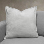 Set of 2 Basely Linen Look Throw Pillow Cover | 20" x 20"