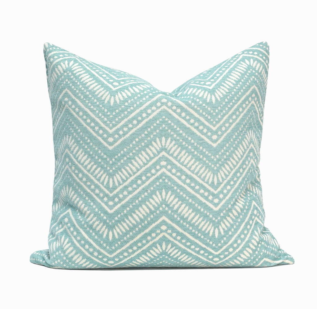 Sahara Chenille Jacquard Throw Pillow Cover | 20" x 20"