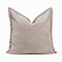 James Chenille Throw Pillow Cover | 23" x 23"