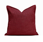 Set of 2 Basely Linen Look Throw Pillow Cover | 20" x 20"