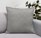 Set of 2 Basely Linen Look Throw Pillow Cover | 20" x 20"