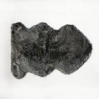 Faux Fur Rug | Black | 26" x 36"