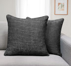 Set of 2 Gorgeous Chenille Throw Pillow Micro Piping | 20" x 20"