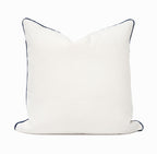Easter Bunny Wreath Throw Pillow Cover | Multi | 20" x 20"