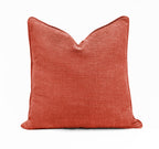 Set of 2 Gorgeous Chenille Throw Pillow Micro Piping | 20" x 20"