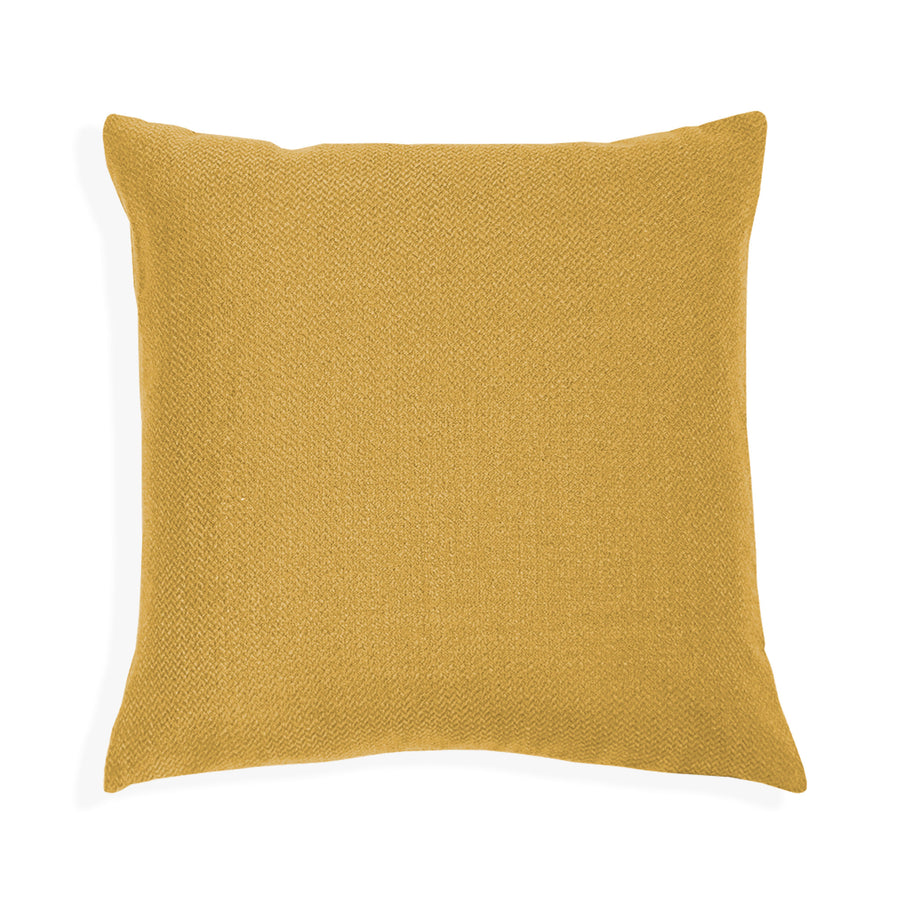 Choose To Be Happy Throw Pillow Cover | Yellow | 20" x 20"