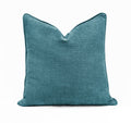 Set of 2 Gorgeous Chenille Throw Pillow Micro Piping | 20" x 20"